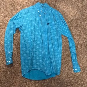 Cinch Button Down Shirt